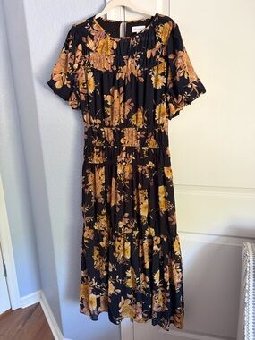 knee length dresses for ladies Jaase Emerald Embroidered Endless Summer Maxi Dress – OutDazl main image 1